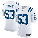 Zennovawear Men's Indianapolis Colts Shaquille Leonard White Vapor Limited Jersey