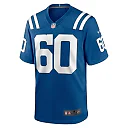 Zennovawear Men's Indianapolis Colts Tanor Bortolini Royal Game Jersey