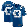 Zennovawear Men's Indianapolis Colts Trevor Denbow Royal Game Player Jersey