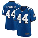 Zennovawear Men's Indianapolis Colts Zaire Franklin Royal Indiana Nights Alternate Game Jersey