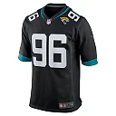 Zennovawear Men's Jacksonville Jaguars Adam Gotsis Black Game Jersey