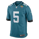 Zennovawear Men's Jacksonville Jaguars Andre Cisco Teal Game Player Jersey
