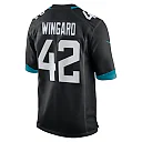 Zennovawear Men's Jacksonville Jaguars Andrew Wingard Black Game Jersey