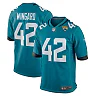 Zennovawear Men's Jacksonville Jaguars Andrew Wingard Teal Game Jersey