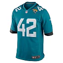 Zennovawear Men's Jacksonville Jaguars Andrew Wingard Teal Game Jersey
