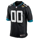 Zennovawear Men's Jacksonville Jaguars Black Custom Game Jersey
