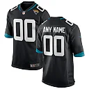 Zennovawear Men's Jacksonville Jaguars Black Custom Game Jersey