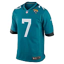Zennovawear Men's Jacksonville Jaguars Brian Thomas Jr Teal Player Game Jersey