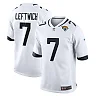 Zennovawear Men's Jacksonville Jaguars Byron Leftwich White Retired Player Game Jersey