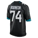 Zennovawear Men's Jacksonville Jaguars Cam Robinson Black Game Jersey