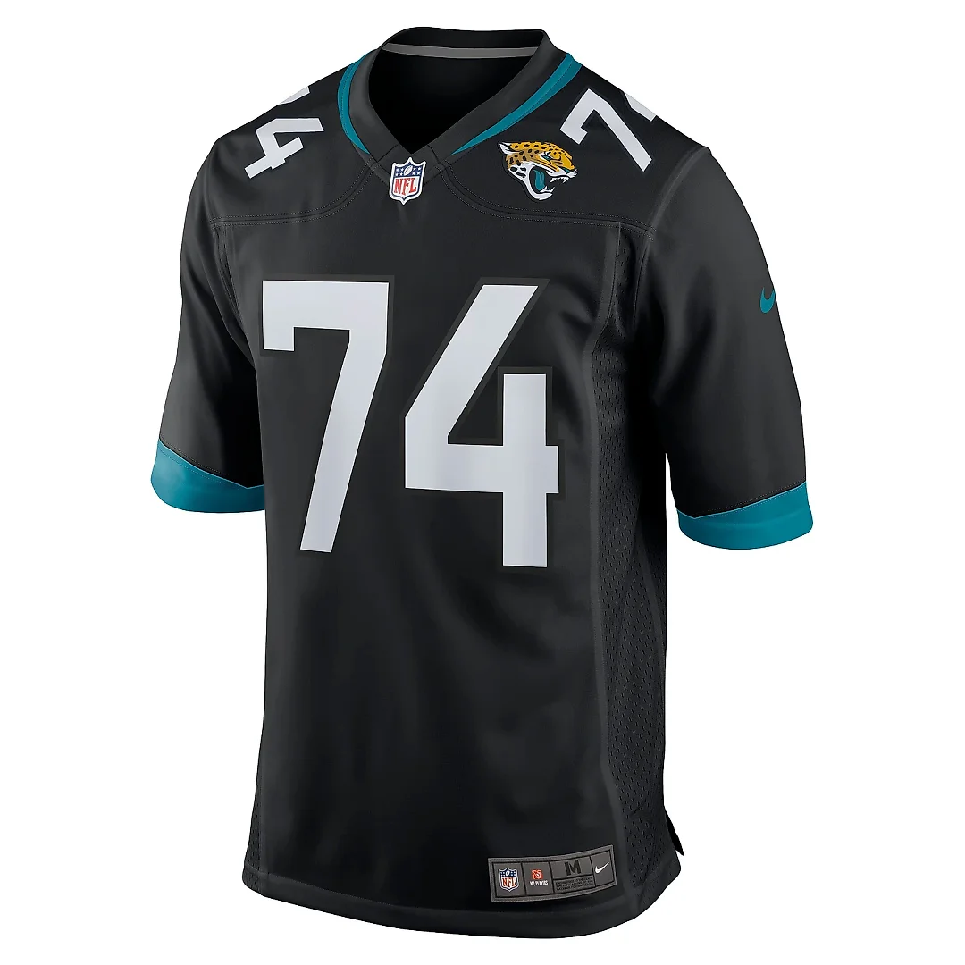 Zennovawear Men's Jacksonville Jaguars Cam Robinson Black Game Jersey