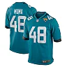 Zennovawear Men's Jacksonville Jaguars Chad Muma Teal Game Jersey