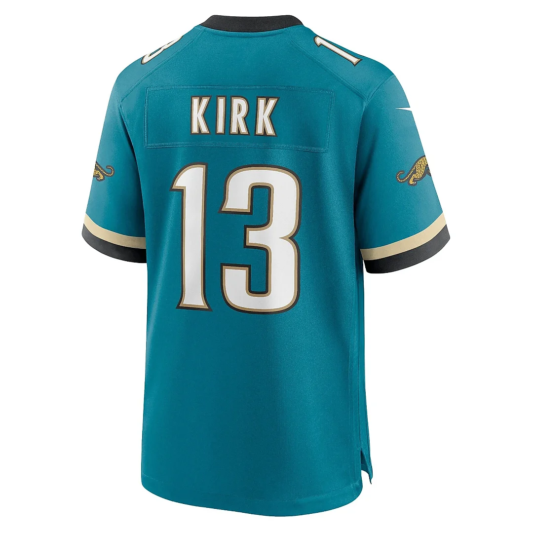 Zennovawear Men's Jacksonville Jaguars Christian Kirk Teal Prowler Throwback Player Game Jersey