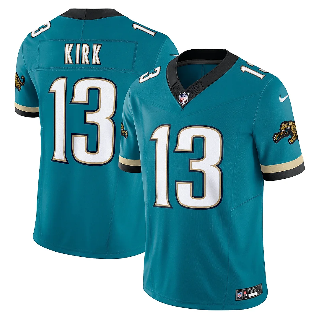 Zennovawear Men's Jacksonville Jaguars Christian Kirk Teal Prowler Throwback Vapor F.U.S.E. Limited Jersey