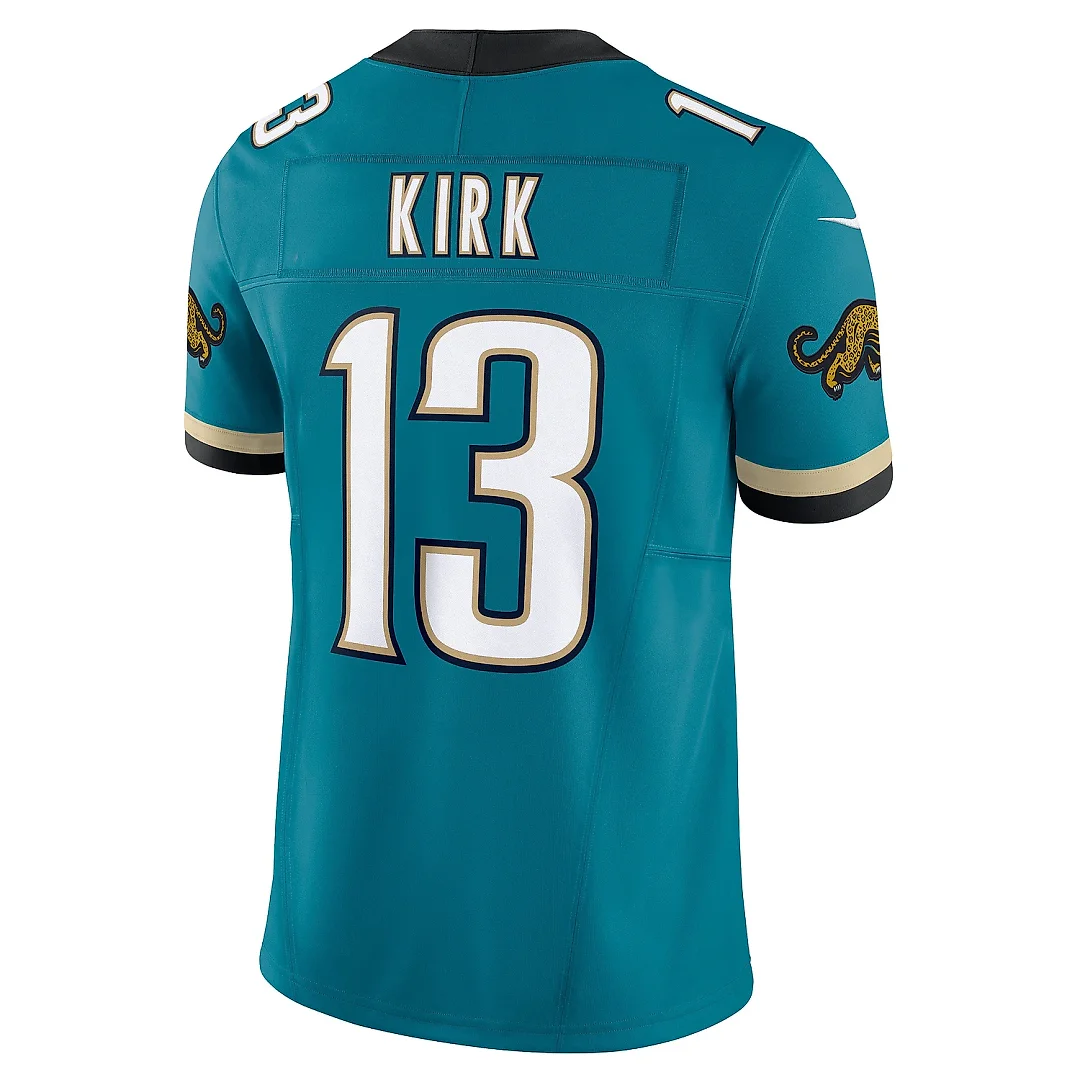 Zennovawear Men's Jacksonville Jaguars Christian Kirk Teal Prowler Throwback Vapor F.U.S.E. Limited Jersey