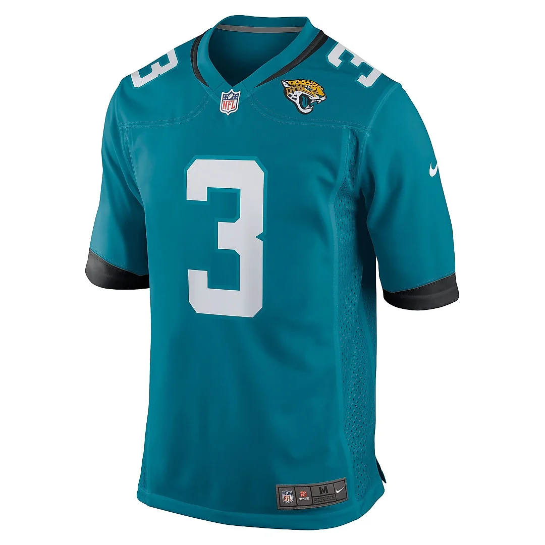 Zennovawear Men's Jacksonville Jaguars C.J. Beathard Teal Game Jersey