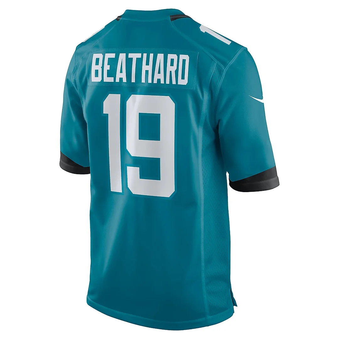 Zennovawear Men's Jacksonville Jaguars C.J. Beathard Teal Team Game Jersey