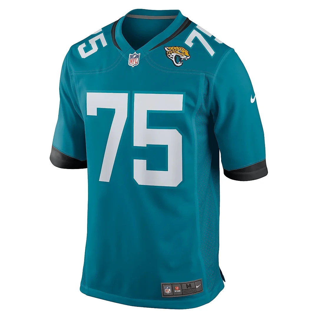 Zennovawear Men's Jacksonville Jaguars Cooper Hodges Teal Game Jersey
