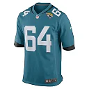 Zennovawear Men's Jacksonville Jaguars Coy Cronk Teal Game Player Jersey