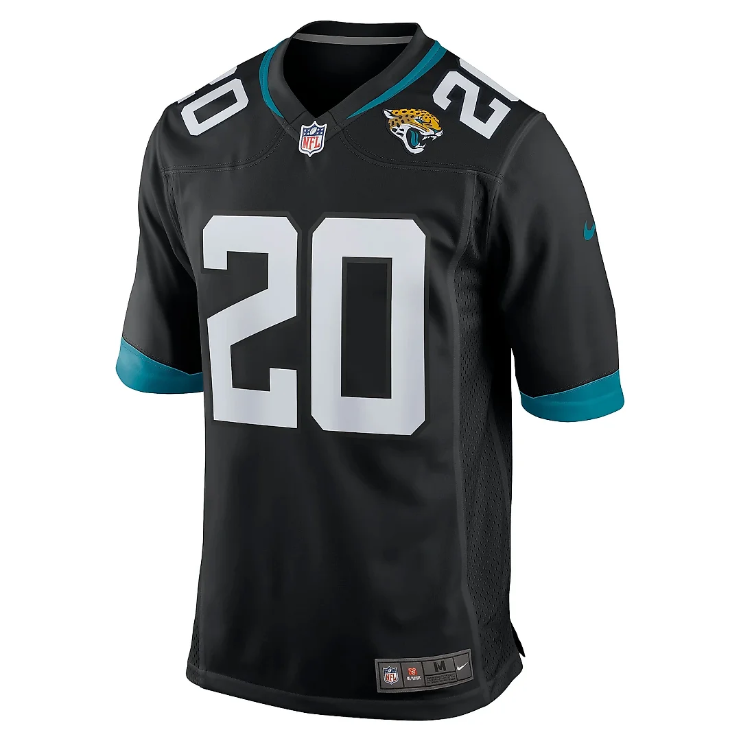 Zennovawear Men's Jacksonville Jaguars Daniel Thomas Black Game Jersey