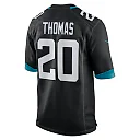 Zennovawear Men's Jacksonville Jaguars Daniel Thomas Black Game Jersey