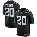 Zennovawear Men's Jacksonville Jaguars Daniel Thomas Black Game Jersey