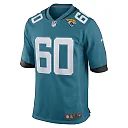 Zennovawear Men's Jacksonville Jaguars Darryl Williams Teal Game Player Jersey
