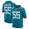 Zennovawear Men's Jacksonville Jaguars Dequan Jackson Teal Game Jersey