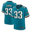 Zennovawear Men's Jacksonville Jaguars Devin Lloyd Teal Prowler Throwback Player Game Jersey
