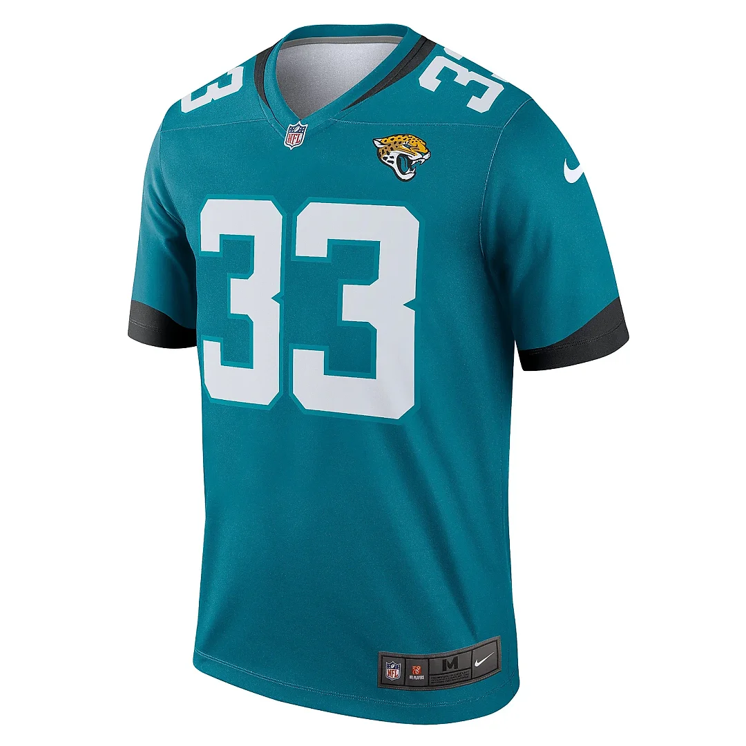 Zennovawear Men's Jacksonville Jaguars Devin Lloyd Teal Team Legend Player Performance Top