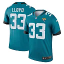 Zennovawear Men's Jacksonville Jaguars Devin Lloyd Teal Team Legend Player Performance Top