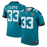 Zennovawear Men's Jacksonville Jaguars Devin Lloyd Teal Team Legend Player Performance Top