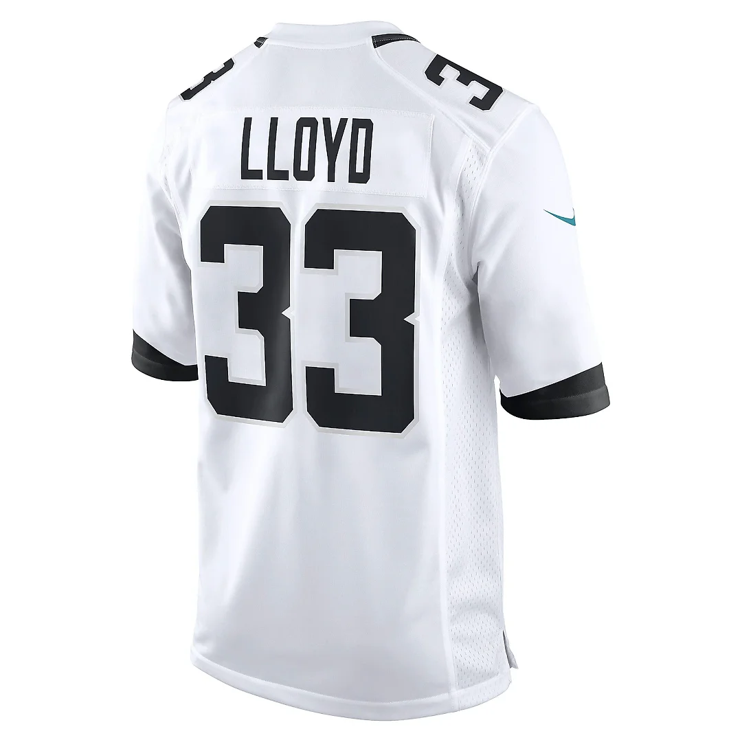 Zennovawear Men's Jacksonville Jaguars Devin Lloyd White Away Game Player Jersey