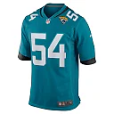 Zennovawear Men's Jacksonville Jaguars DJ Coleman Teal Game Jersey