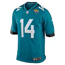 Zennovawear Men's Jacksonville Jaguars Elijah Cooks Teal Team Game Jersey