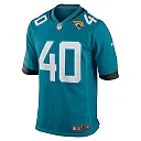 Zennovawear Men's Jacksonville Jaguars Erick Hallett Teal Game Jersey