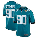 Zennovawear Men's Jacksonville Jaguars Esezi Otomewo Teal Team Game Jersey