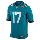 Zennovawear Men's Jacksonville Jaguars Evan Engram Teal Game Jersey