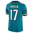 Zennovawear Men's Jacksonville Jaguars Evan Engram Teal Prowler Throwback Vapor F.U.S.E. Limited Jersey