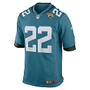Zennovawear Men's Jacksonville Jaguars Jamycal Hasty Teal Game Player Jersey