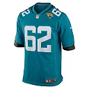 Zennovawear Men's Jacksonville Jaguars Javon Foster Teal Team Game Jersey