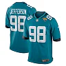 Zennovawear Men's Jacksonville Jaguars Jefferson Teal Team Game Jersey