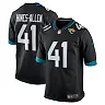 Zennovawear Men's Jacksonville Jaguars Josh Hines-Allen Black Alternate Player Game Jersey