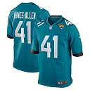 Zennovawear Men's Jacksonville Jaguars Josh Hines-Allen Teal Player Game Jersey