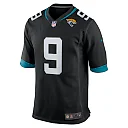 Zennovawear Men's Jacksonville Jaguars Logan Cooke Black Game Jersey