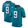 Zennovawear Men's Jacksonville Jaguars Logan Cooke Teal Game Jersey