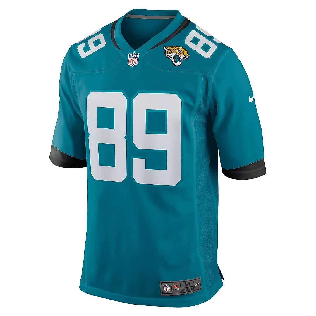 Zennovawear Men's Jacksonville Jaguars Luke Farrell Teal Game Jersey