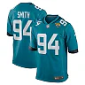 Zennovawear Men's Jacksonville Jaguars Maason Smith Teal Team Game Jersey