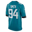 Zennovawear Men's Jacksonville Jaguars Maason Smith Teal Team Game Jersey