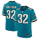 Zennovawear Men's Jacksonville Jaguars Maurice Jones-Drew Teal Prowler Throwback Retired Player Game Jersey